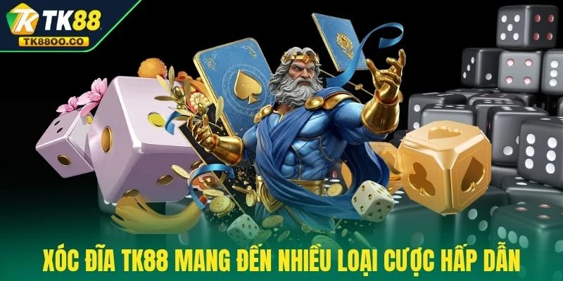 Xóc Đĩa TK88 - Đặt Đúng Cửa Thắng Lớn Trong Một Phút 4 Xóc đĩa TK88 mang đến nhiều loại cược hấp dẫn